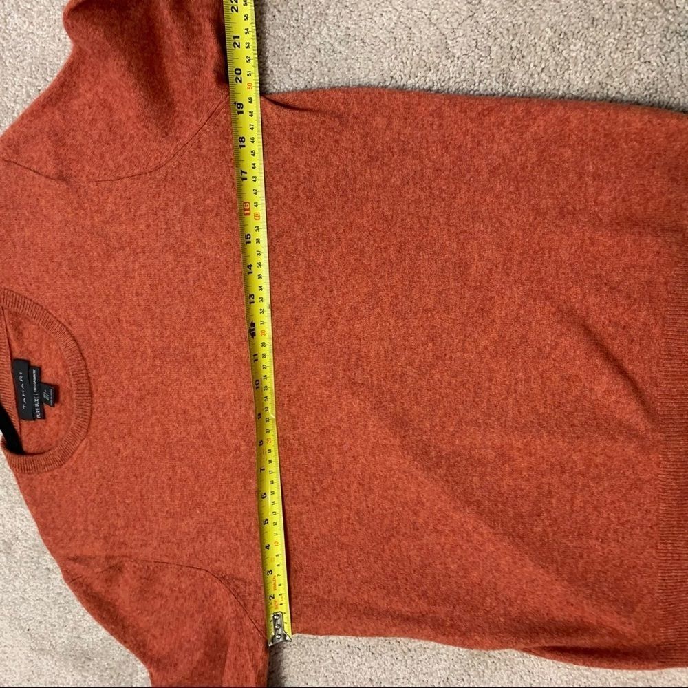 Tahari 100% cashmere sweater size large - Picture 6 of 7